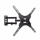 Стойка за телевизор No brand, За стена, С подвижно рамо, До 42", Черен - 17928