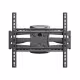 Стойка за телевизор No brand, За стена, С подвижно рамо, До 75", Черен - 17933