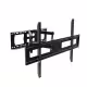Стойка за телевизор No brand, За стена, С подвижно рамо, До 70", Черен - 17937