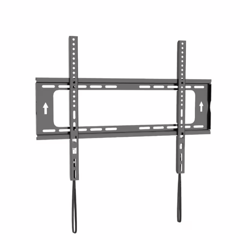 Стойка за телевизор No brand, За стена, Фиксирана, До 75", Черен - 17917