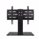 Стойка за телевизор No brand, Настолна, Фиксирана, До 42", Черен - 17942
