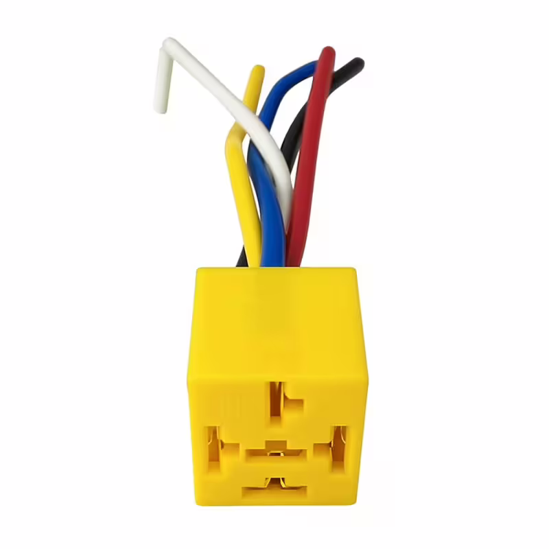 Цокъл за автомобилно реле Alien, 12VDC, 40A, 5pin, 120mm