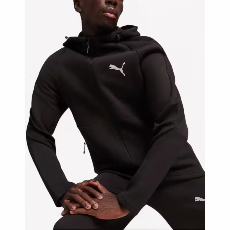 PUMA Evostripe Full-Zip Hoodie Black M