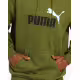 PUMA Essentials+ 2 Color Big Logo Hoodie Olive