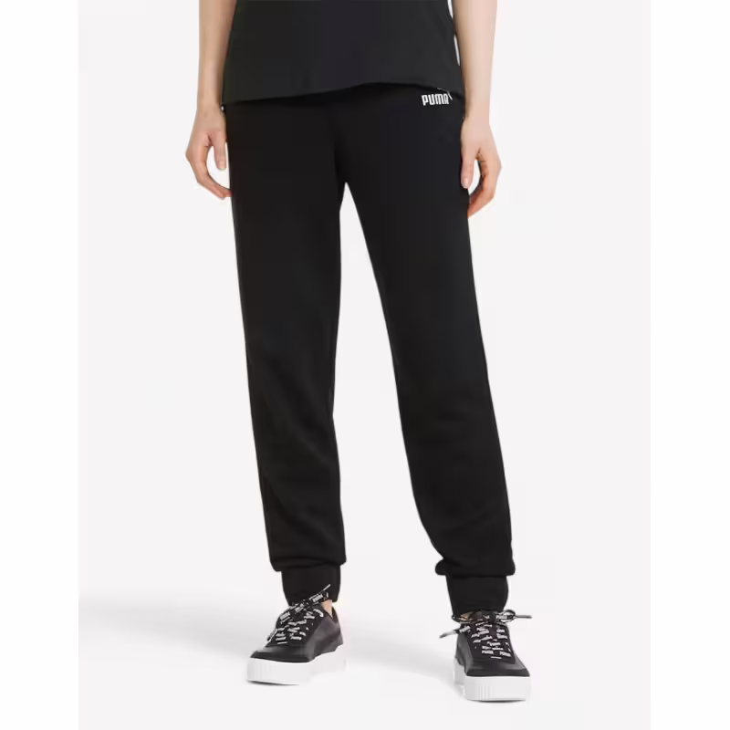 PUMA Essentials+ Embroidery Pants Black