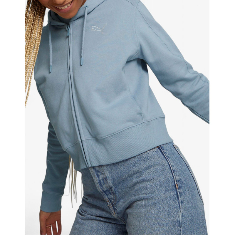 PUMA Her Full-Zip Hoodie Blue