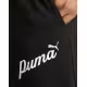 PUMA Essentials+ Script Track Pants Black