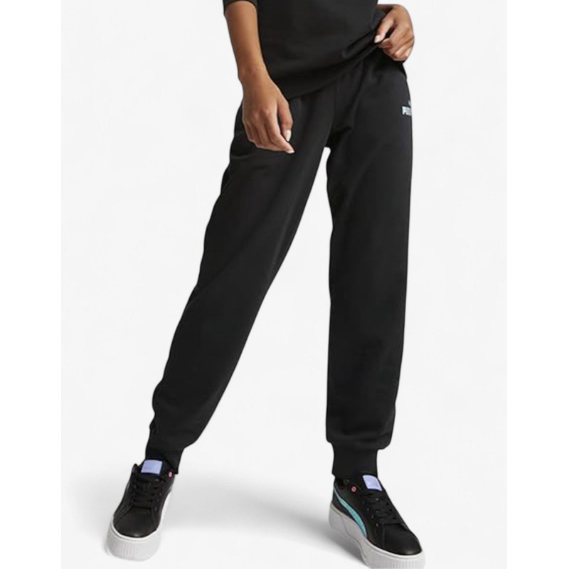 PUMA Essentials+ Metallic Pants Black