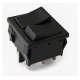 Двоен ключ T120-11, 6pin, 2х2 положения, черен, 250VAC, 3A, 22x19mm, DPDT