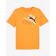 PUMA Essentials+ Logo Lab Tee Orange