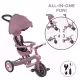 Детска триколка 4 в 1 GLOBBER EXPLORER TRIKE ECOLOGIC, бери