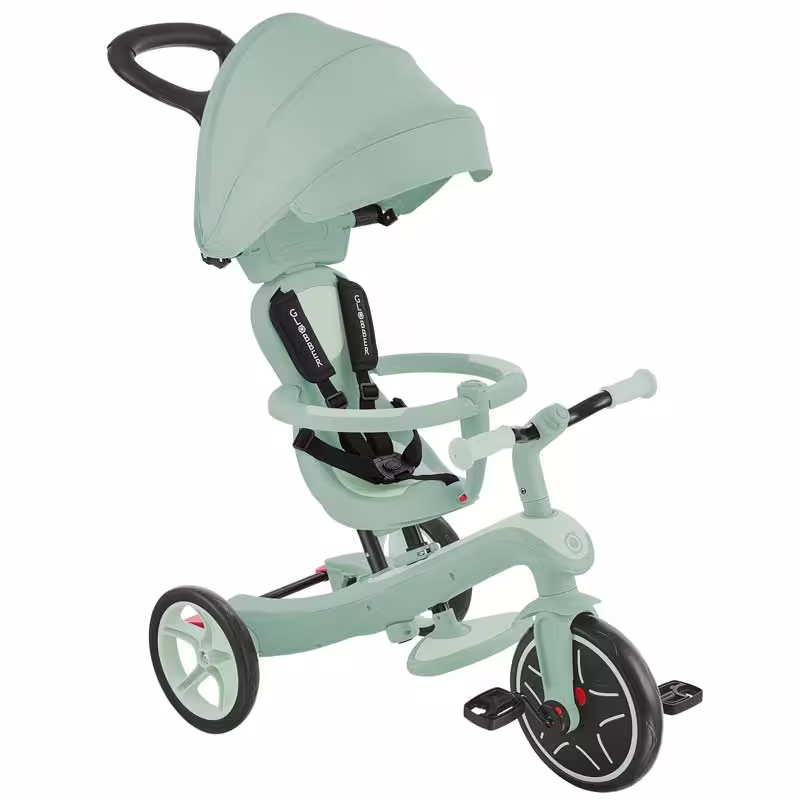Детска триколка 4 в 1 GLOBBER EXPLORER TRIKE ECOLOGIC, пистачио
