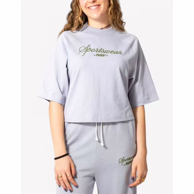 PUMA Classic Oversized Tee Grey