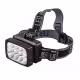 LED фенер за глава YJ-1837, правоъгълен, 12 светодиода, акумулаторна батерия, 3W