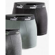 PUMA 3-Packs Boxer Shorts Green/Black