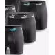 PUMA 3-Packs Boxer Shorts Jet Black