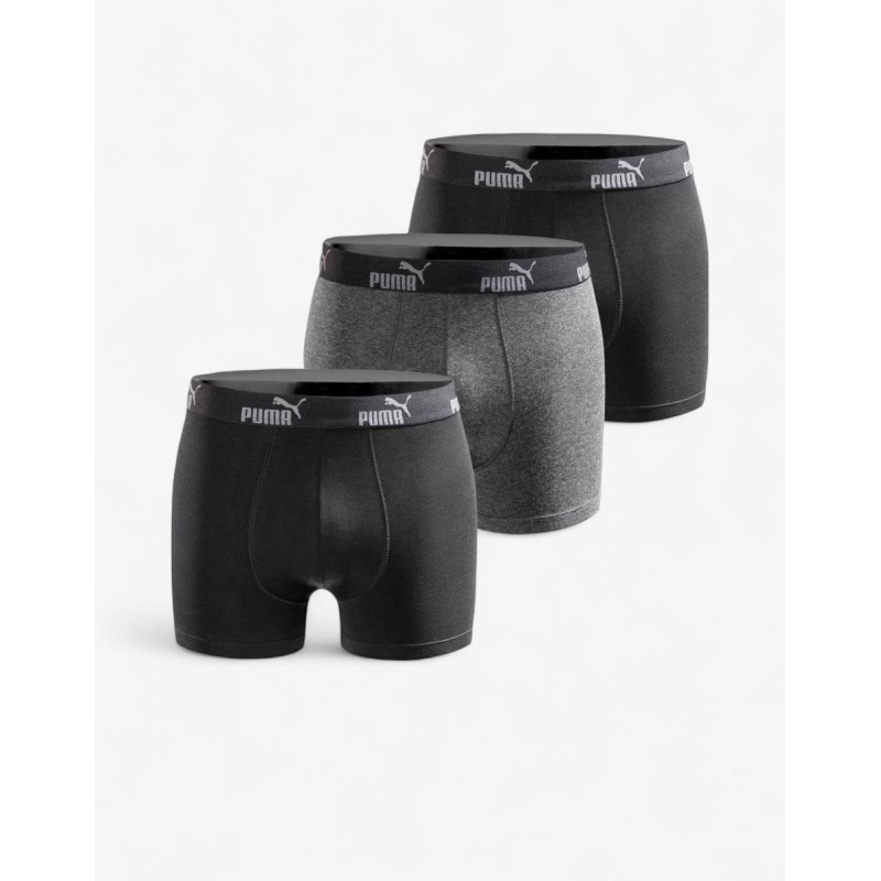 PUMA 3-Packs Boxer Shorts Black Combo