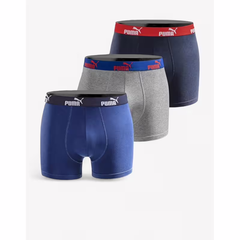 PUMA 3-Packs Boxer Shorts Sodalite Blue