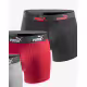 PUMA 3-Packs Boxer Shorts Black/Red
