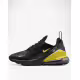 NIKE Air Max 270 Gs Shoes Black/Yellow