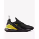 NIKE Air Max 270 Gs Shoes Black/Yellow