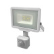 Прожектор FL10-B2, сензор за движение, PIR, LED SMD, клас F, бял, 220VAC, 10W, 6000K, IP65