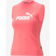 PUMA Ess Logo Tank Red