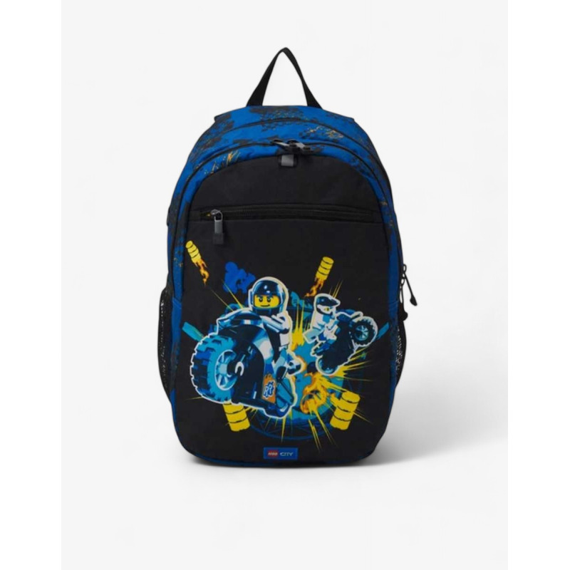 LEGO City Race Backpack Black/Blue