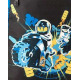 LEGO City Race Backpack Black/Blue