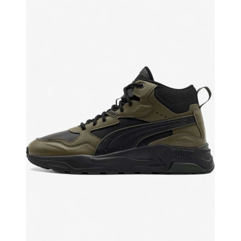 PUMA Trinity Lite Mid Shoes Green/Black