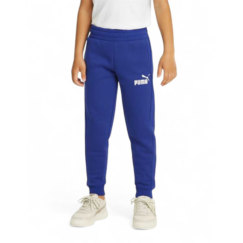 PUMA Essentials 2 Color Logo Track Pants Blue