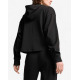 PUMA Essentials Elevated Ribbed Hoodie Black