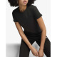 PUMA Essentials Elevated Ribbed Tee Black