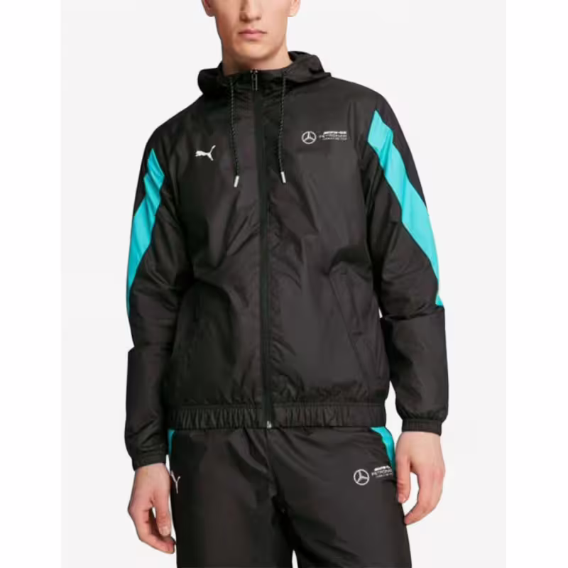 PUMA x Mercedes Amg Petronas F1 Waterproof Jacket Black