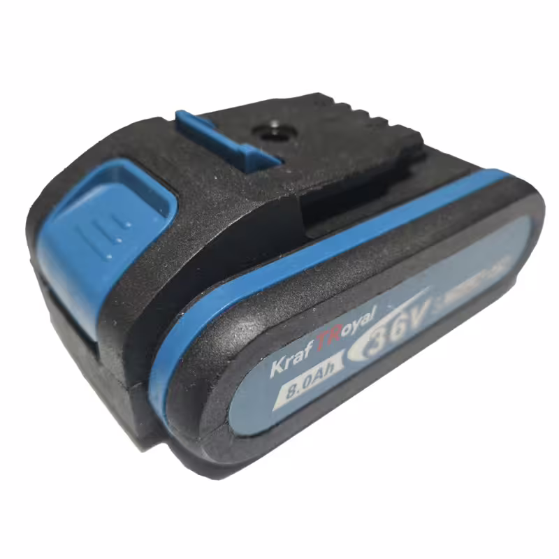 Акумулаторна батерия Kraft Royal, съвместима с ножица, презареждаема, 36VDC, 8Ah, Li-ion, син