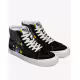 VANS Sk8-Hi 38 Shoes Black/Multi