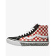 VANS Skate Sk8-Hi Reissue Shoes Black/Red