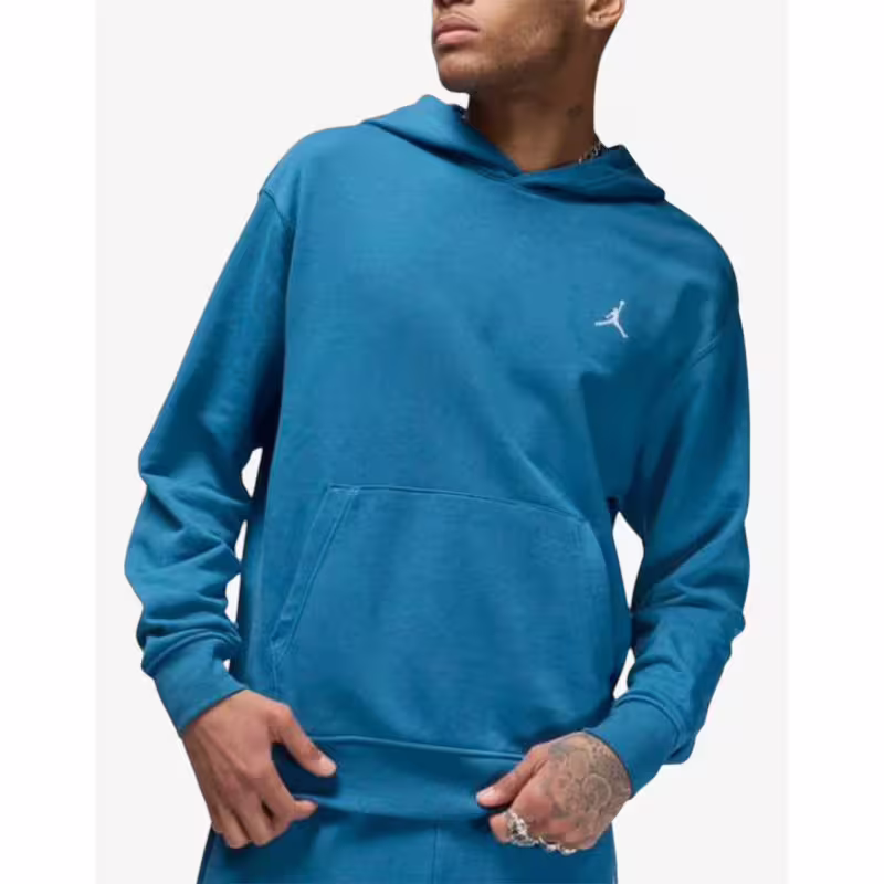 NIKE Jordan Essentials Loopback Fleece Hoodie Blue