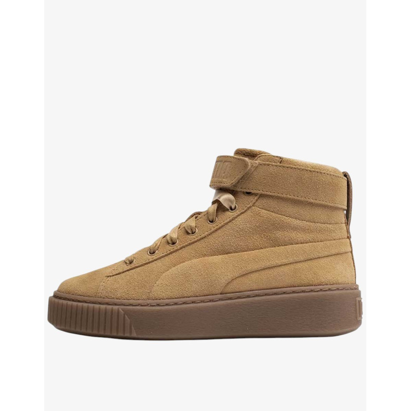 PUMA Suede Platform Mid Shoes Beige