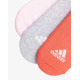 ADIDAS 3-Packs Sportswear 3-Stripes Cushioned Low-Cut Socks Multicolor
