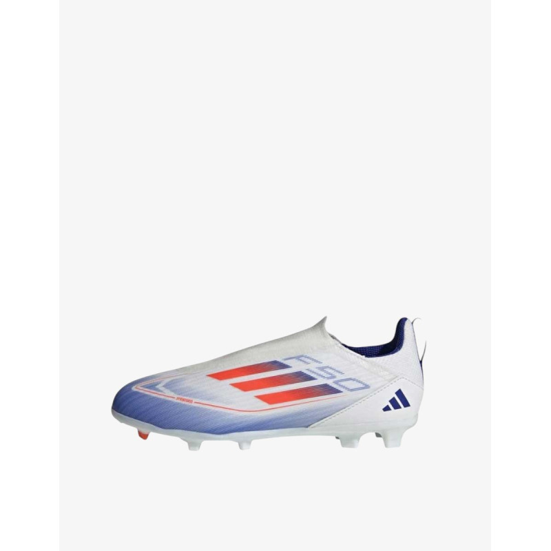 ADIDAS F50 League Laceless Firm Multi-Ground Boots White