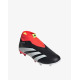 ADIDAS Predator 24 League Laceless Firm Ground Boots Black/Red