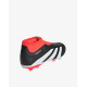 ADIDAS Predator 24 League Laceless Firm Ground Boots Black/Red