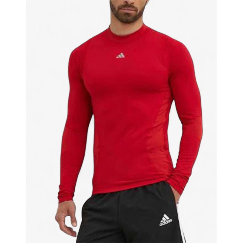 ADIDAS TechFit Cold.Rdy Blouse Red