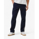 ADIDAS Essentials 3-Stripes Open Hem Fleece Pants Dark Blue