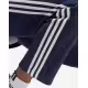 ADIDAS Essentials 3-Stripes Open Hem Fleece Pants Dark Blue