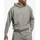 ADIDAS Basketball Sueded Hoodie Beige