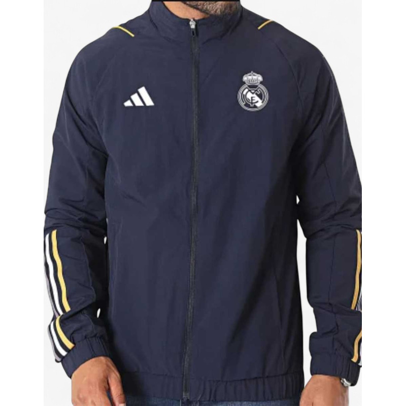 ADIDAS x Real Madrid Tiro 23 Presentation Jacket Blue