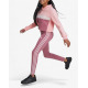 ADIDAS Tiberio 3-Stripes Colorblock Fleece Leggings Set Pink