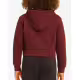 ADIDAS Adicolor Cropped Hoodie Burgundy